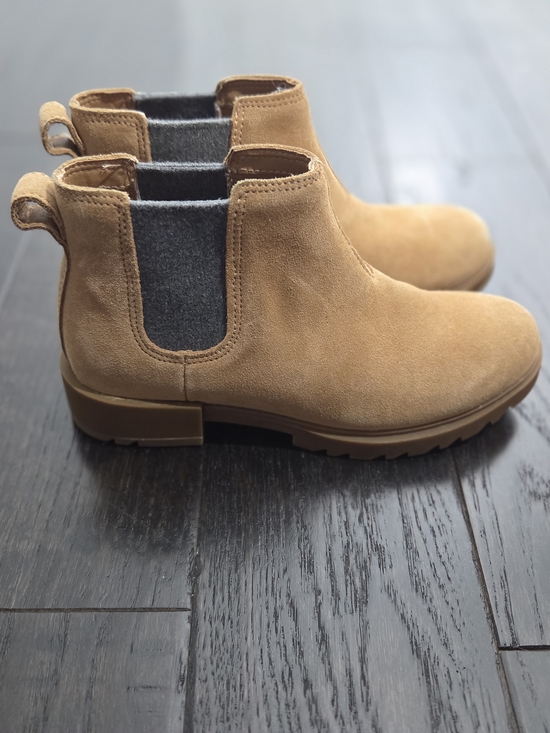 Sorel Shoes - Sorel Women's Tan Suede Chelsea Booties